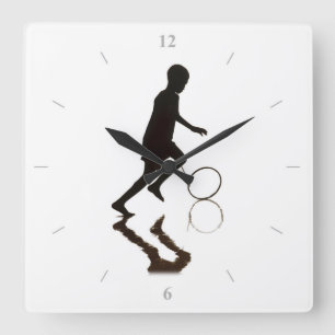 Carefree Quadratische Wanduhr