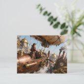 Careful Navigation Postkarte (Stehend Vorderseite)