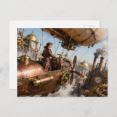 Careful Navigation Postkarte (Vorne/Hinten)