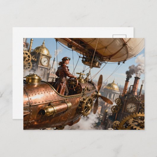 Careful Navigation Postkarte (Vorne/Hinten)