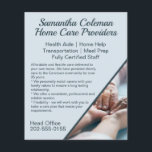 Caregier Zuhause Care Blue Promotional Business Flyer<br><div class="desc">Ein wunderschöner Business-Flyer mit alten Händen. Dieser großartige Flyer würde gut daran arbeiten,  eine private Betreuung,  ein Zuhause-Help-Business oder eine Pflegeorganisation für Wohn- und Pflegezwecke zu fördern und zu werben. Einfach mit Ihren eigenen Firmeninformationen personalisieren.</div>