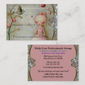 Caregiver Carrie Birdy Helper Visitenkarte (Vorne/Hinten)