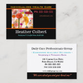 Caregiver Empathy Bewahrer Beruflich Visitenkarte (Vorne/Hinten)