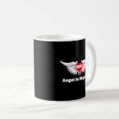 Caregiver Gift Caretaker Nurse Angel Patient Lovin Kaffeetasse (VorderseiteRechts)
