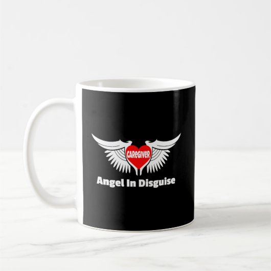 Caregiver Gift Caretaker Nurse Angel Patient Lovin Kaffeetasse (Links)