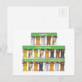 Caregiver Happy Christmas Feiertagspostkarte (Vorne/Hinten)
