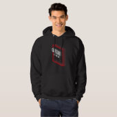 Caregiver Job Title Appreciation Retro Hoodie (Vorne ganz)