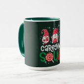 Caregiver Squad Christmas Tasse (Vorderseite Links)