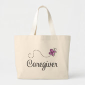 Caregiver-Taschen-Tasche Jumbo Stoffbeutel (Vorne)