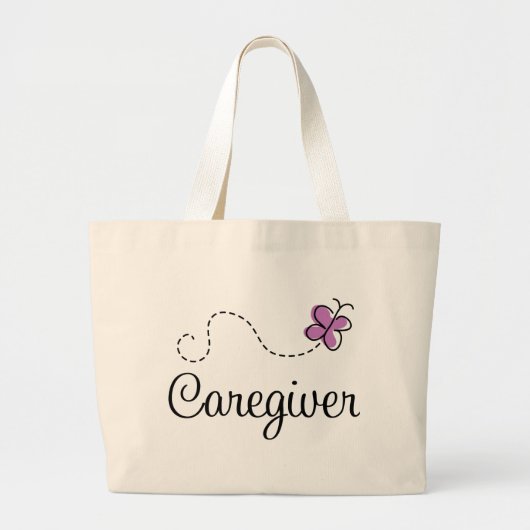 Caregiver-Taschen-Tasche Jumbo Stoffbeutel (Vorne)