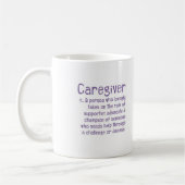Caregiverdefinitions-Tasse Kaffeetasse (Links)
