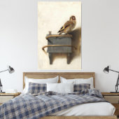 Carel Fabritius - Die Goldfinch Leinwanddruck (Insitu (Schlafzimmer))