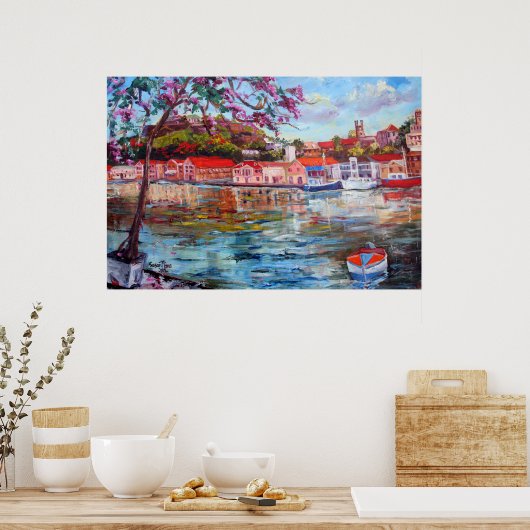 Carenage Morning Poster (Küche)