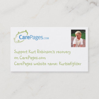 CarePages kundenspezifische Geschäft-groß Karten