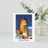 Carew Tower, Cincinnati, Ohio, U.S.A. Postkarte (Stehend Vorderseite)