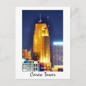 Carew Tower, Cincinnati, Ohio, U.S.A. Postkarte (Vorderseite)