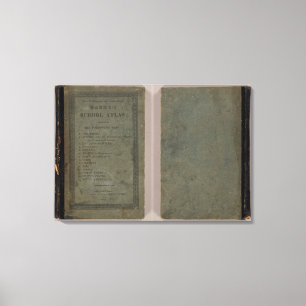 Careys Schulatlas Leinwanddruck