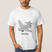 Cargo Flugzeug T - Shirt (Vorderseite)