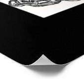 Cargo - Schwarz-Art-Canvas Print Poster (Ecke)