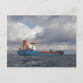 Cargo Ship Suat Karabekir Postkarte (Vorderseite)