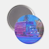 CARGO TRUCK BIG RIG TRUCKERS Geschenke Magnet (Vorderseite/Rückseite)