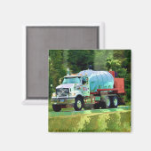 CARGO TRUCK BIG RIG TRUCKERS Geschenke Magnet (Vorderseite/Rückseite)