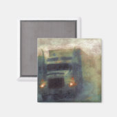 CARGO TRUCK BIG RIG TRUCKERS Geschenke Magnet (Vorderseite/Rückseite)