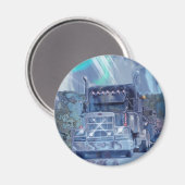 CARGO TRUCK BIG RIG TRUCKERS Geschenke Magnet (Vorderseite/Rückseite)