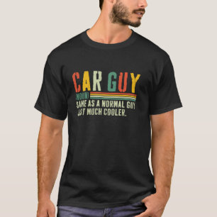 Carguy Automechaniker Garage Cool Vintage Auto Man T-Shirt
