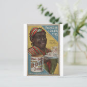 Carhart & Brother feierten gerösteten Kaffee Postkarte (Stehend Vorderseite)