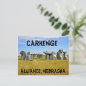 Carhenge Postkarte (Stehend Vorderseite)
