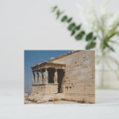 Cariatides - Athen Postkarte (Stehend Vorderseite)