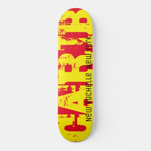 CARIB NYC Skateboard (Vorderseite)