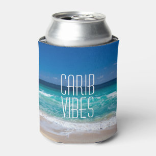 Carib Vibes Tropical Beach Türkis Water Dosenkühler