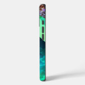 Caribbean Abstrakt Emerald Crystal Blue Waters Case-Mate iPhone Hülle (Rückseite / Links)