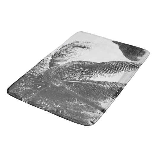 Caribbean Beach Bliss 10 #art #nature Badematte (Schrägansicht)