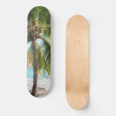 Caribbean Beach Bliss #1 #wall #art Skateboard (Vorderseite)