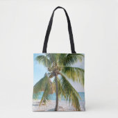 Caribbean Beach Bliss #1 #wall #art Tasche (Vorderseite)