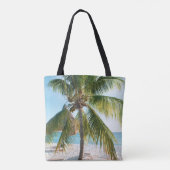 Caribbean Beach Bliss #1 #wall #art Tasche (Rückseite)