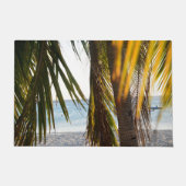 Caribbean Beach Bliss #2 #wall #art Fußmatte (Vorderseite)