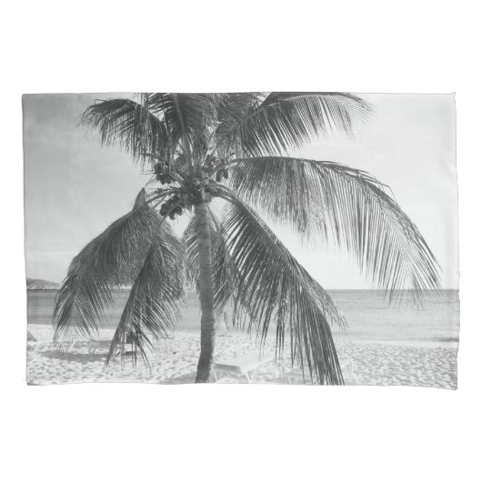 Caribbean Beach Bliss #5 #tropic #wall #art Kissenbezug (Vorderseite)