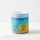 Caribbean Beach Chair Oasis #2 #caribbos #wall Kaffeetasse (Mittel)