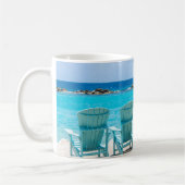 Caribbean Beach Chair Oasis #2 #caribbos #wall Kaffeetasse (Links)