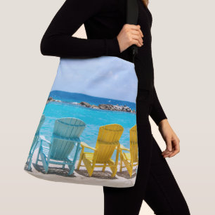 Caribbean Beach Chair Oasis #2 #caribbos #wall Tragetaschen Mit Langen Trägern