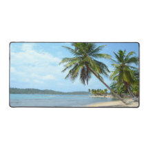 Caribbean Beach Desk Mat
