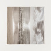 Caribbean Beach Zen Oasis #2 #ocean #wall #art Wandteppich (Vorderseite (Horizontal))