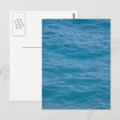 Caribbean Blue Water Postkarte (Vorne/Hinten)