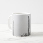Caribbean Cactus Grove Charm 2 #art #nature Kaffeetasse (Vorderseite Links)