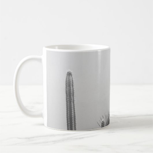 Caribbean Cactus Grove Charm 2 #art #nature Kaffeetasse (Links)