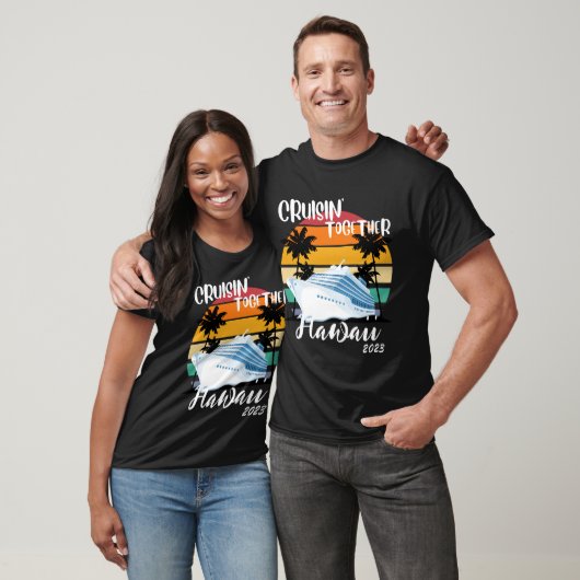 Caribbean Cruise 2023 Family Friends Group Reisen T-Shirt (Unisex)